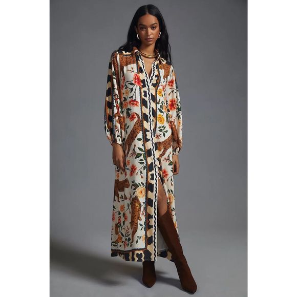 Anthropologie Dresses & Skirts - Anthropologie Farm x Anthropologie Printed Maxi Dress